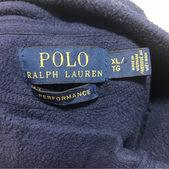 Polo Ralph Lauren performance ladies half zip fleece sweater size xl - Picture 5 of 5